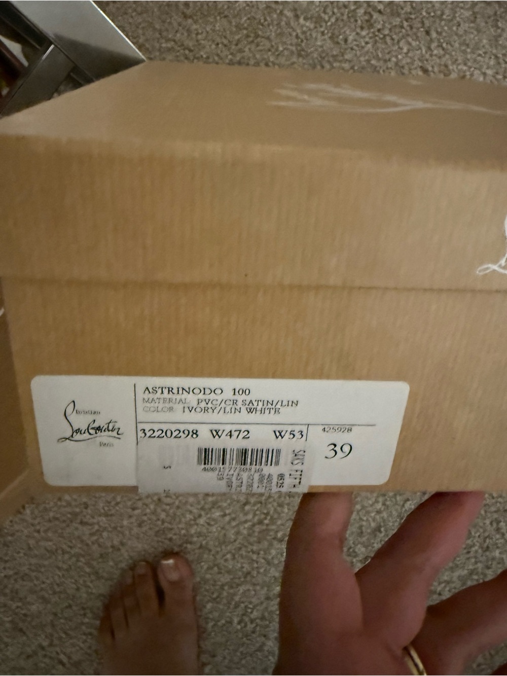 Christian Louboutin Astranodo 100 - Picture 7 of 7
